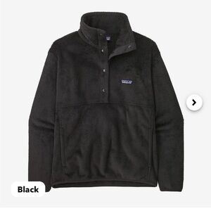 Patagonia Half-Snap Pullover - Black
